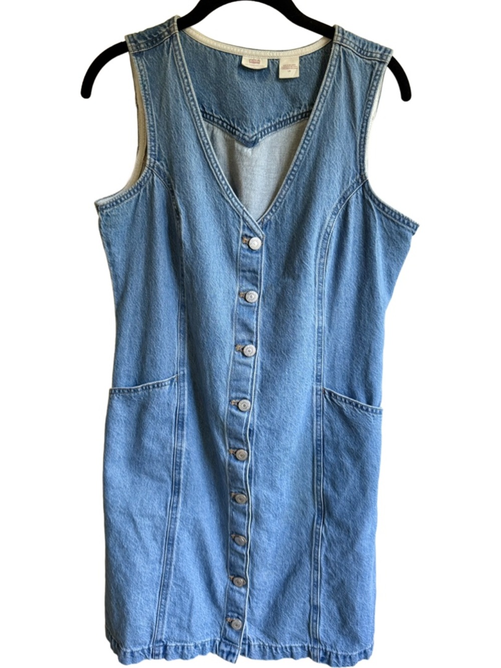 Levi's Vienna V-Neck Denim Dress, Special Showing